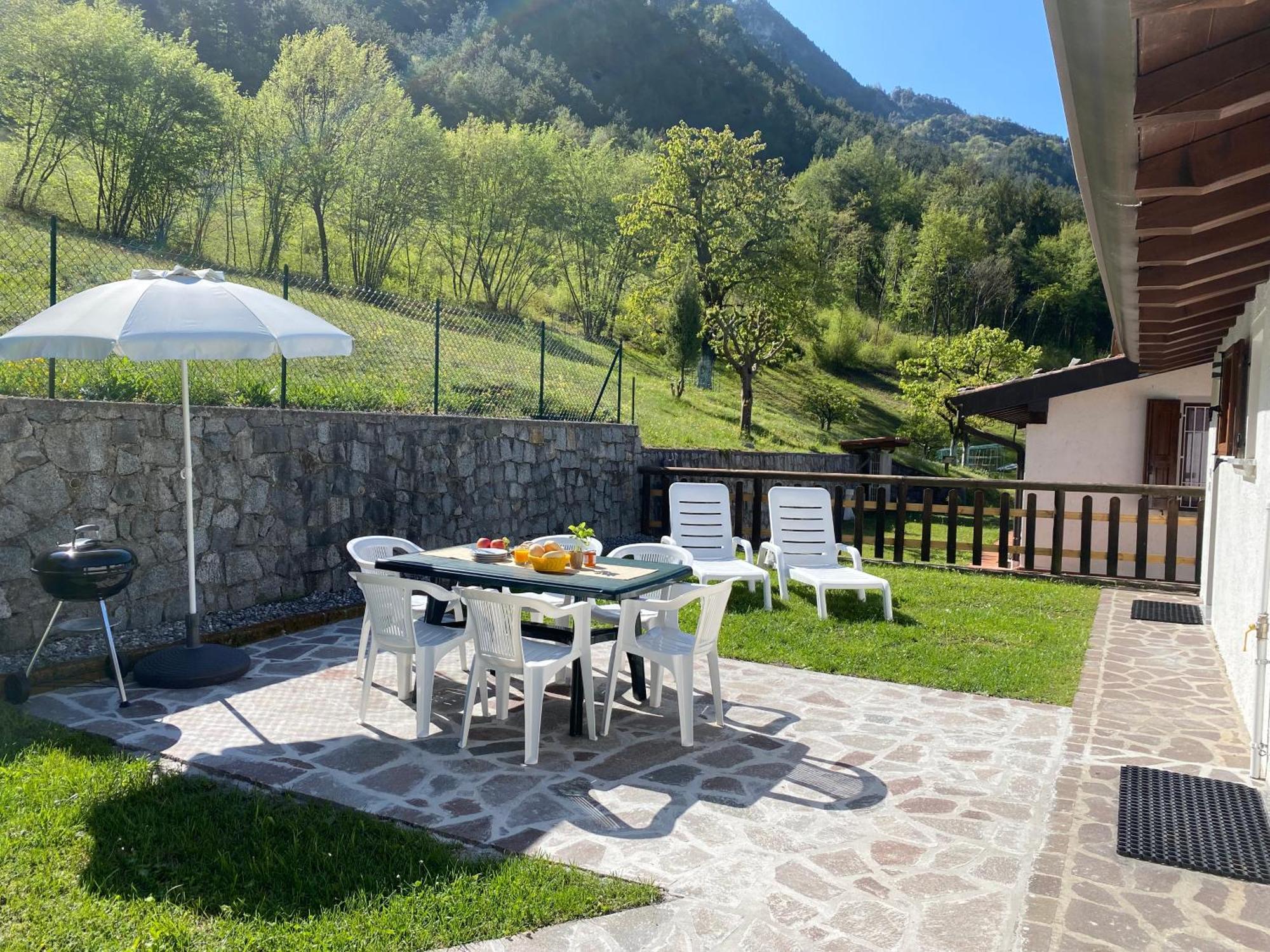 Casa Carla, Bis 4 Personen, Garten, Balkon Mit Blick Auf Den See Und Die Berge 크로네 외부 사진